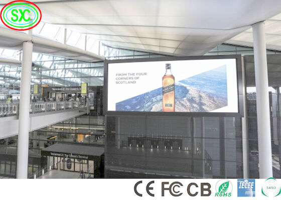 7000nits 1000W/m2 400mcd Publicidade LED exterior Ecrã LED publicidade exterior