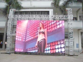 HD Alto brilho em cores externas em cores P8 Eventos Aluguel LED Video Screen
