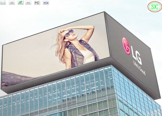 Ecrãs LED de publicidade digital exterior à prova d'água