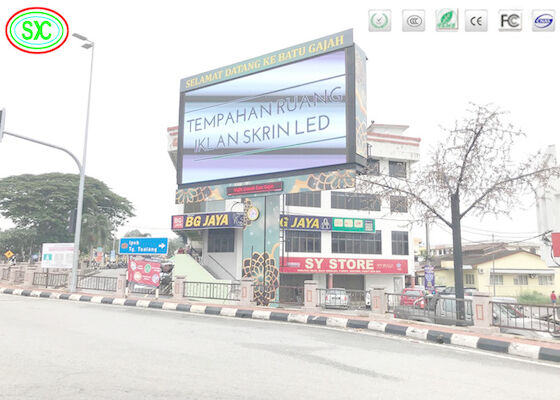 Alta taxa de atualização SMD3535 Outdoor Full Color P6 Publicidade
