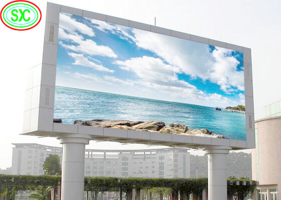 Armário de aço à prova d'água de exterior Publicidade LED Displa SMD Full Color LED Panels publicidade LED