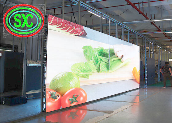 Ecrã de LED de alumínio fundido a óleo P5 para aluguer Ecrã de LED 320x160mm Tamanho do módulo