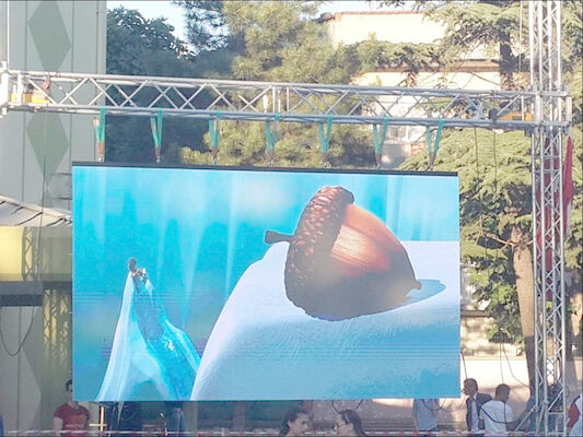 IP65 à prova d'água P5 ao ar livre Escenário de eventos a cores inteiras Teatro de vídeo LED