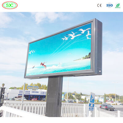Full Color Grande estádio Edifício exterior Fixado Íntegro P10 LED Outdoors