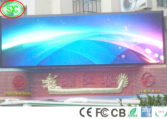 32*16 HD 10000 pontos/m2 P10 Outdoor Led Billboard Epistar Chip led display digital