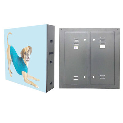 High Way Street Publicidade ao ar livre Panfletos Full Color LED Display Escreens Alto brilho