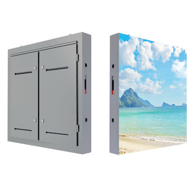 P6 Publicidade Exterior Full Color LED Display Screen SMD Alto brilho