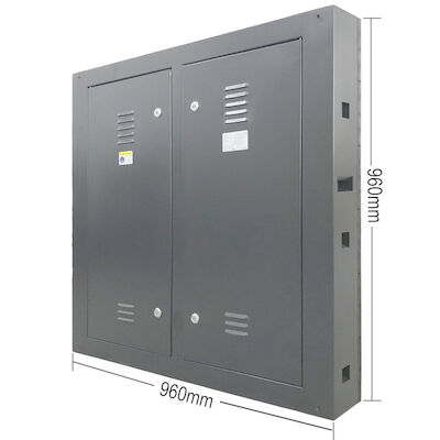 P6 Publicidade Exterior Full Color LED Display Screen SMD Alto brilho