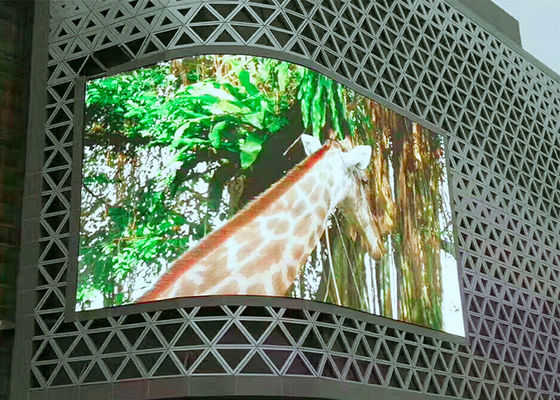 Display LED externo P10 10 mm Pitch de pixels IP65 à prova d'água