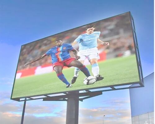 Billboard Outdoor LED Video Wall P8 Alto brilho Di-Cast Alumínio display LED a cores inteiras