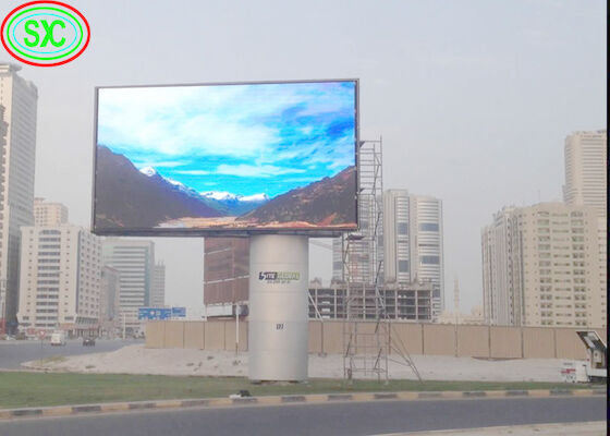 P6 P8 P10 Publicidade ao ar livre Impermeável 960x960mm Armário LED fixo LED painel LED tela de exibição de publicidade comercial