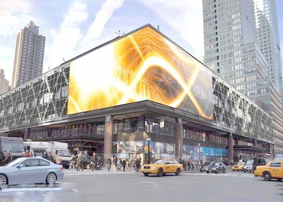 P10 Ecrã LED de publicidade exterior de cores completas Painel de vídeo de alto brilho
