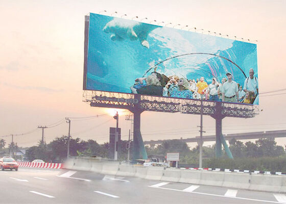 Vídeo Grande Ecrã P10 Full Color Publicidade Externa LED Display Screen