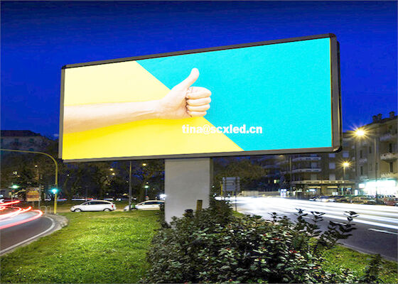 Vídeo Grande Ecrã P10 Full Color Publicidade Externa LED Display Screen