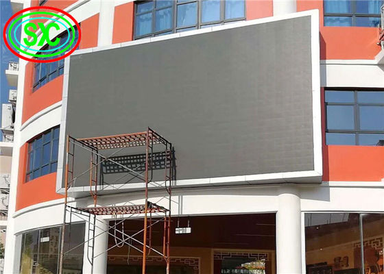 Bom preço Edifício exterior P6 SMD Publicidade Billboard Grande dissipação de calor em cores completas on-line