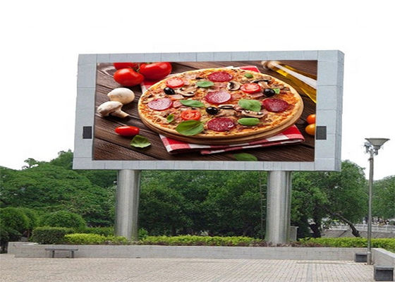 Display LED Exterior P10, passo de pixel de 10mm, brilho de 5000 cd/m2