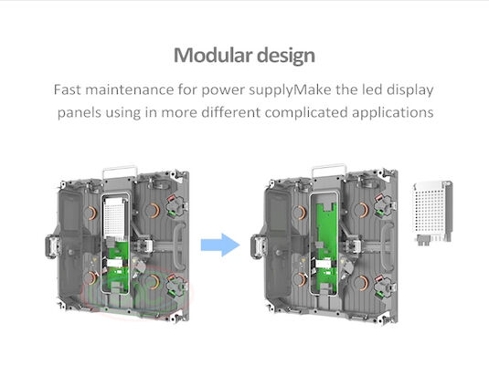 Display LED de alta luminosidade SMD2121 de pitch fino