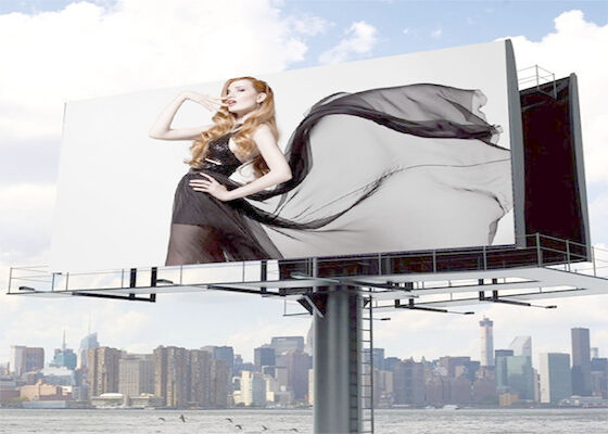 China HD Outdoor Full Color P10 LED Display Screen Grande publicidade adequada para alta temperatura
