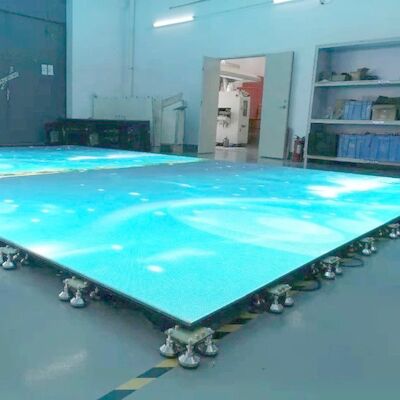 Indoor HD P6.25 SMD3528 Full Color LED Dance Floor 1000mmx 500mm Caixa