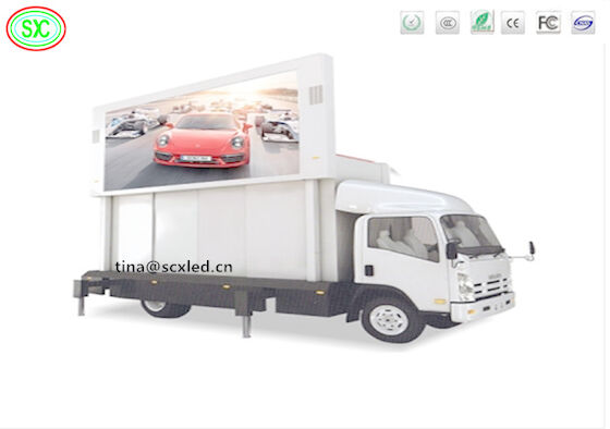 Outdoor Full Color P6 Digital Out of Home Publicidade Led Billboard Trucks