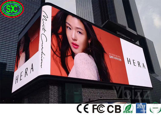 Bom preço Full Color 6000cd/M2 10mm Pixel Publicidade LED Painel SMD3535 LED tela publicidade ao ar livre on-line