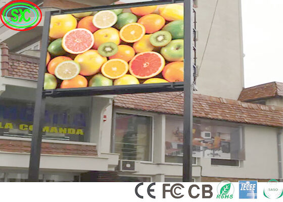 Materiais para painéis de alumínio ou de ferro de fundição a pressão para ecrãs LED de publicidade duráveis