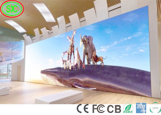 A exposição conduzida interna alta-tecnologia da cor P2.5 completa conduziu a parede video conduzida para indicar a parede video para a fase