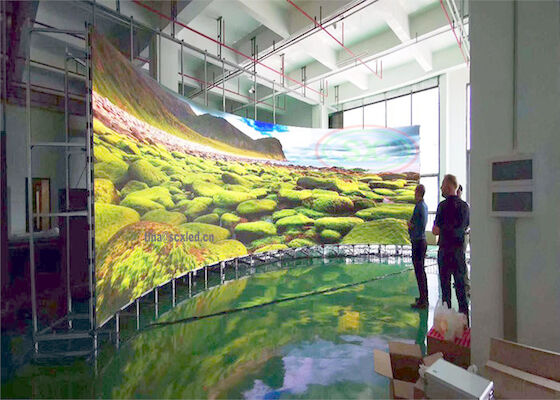 A cor P5 completa interna Rgb conduziu a exposição conduzida da propaganda de alta resolução do painel