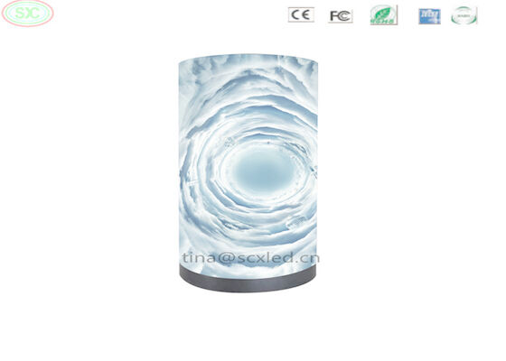 P4 Curva de tela de vídeo LED Cortina de ecrã LED flexível Módulo de exibição LED em cores completas