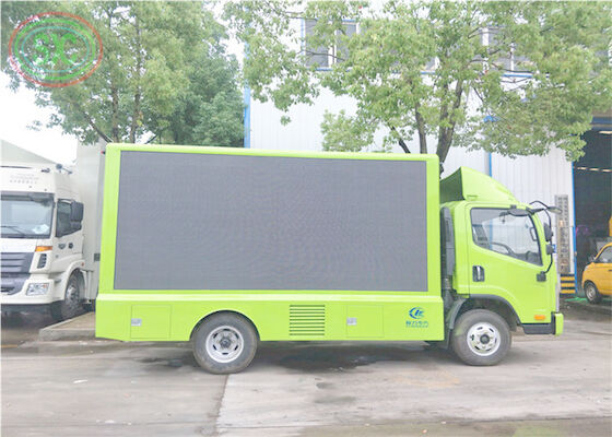 Três lados do sinal LED do caminhão-reboque exterior LED e tela LED de manutenção frontal