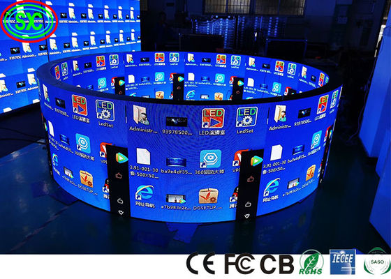 Bom preço 360° Exterior Esfera LED de cores inteiras Display 3.91mm Pitch de pixels 500x1000mm on-line