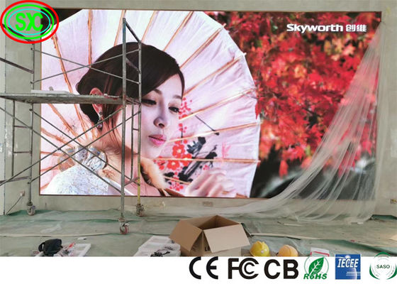 Bom preço RS485 P2 P3 P4 SMD2121 Parede de vídeo LED publicitário IECEE parede de vídeo LED de tela LED a cores inteiras on-line