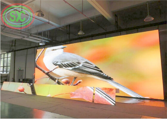 P6 Área exterior à prova d'água Full Color LED Rental Screen Super Clear Viewing Angle