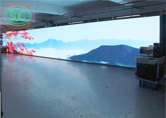 Display LED RGB certificado com ângulo de visão 140/60