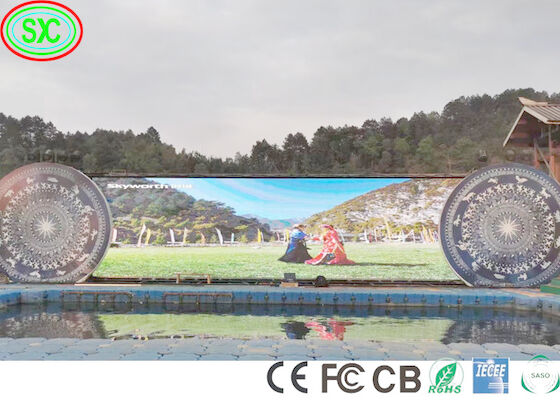 P3.91 Display LED de aluguer para igrejas, espectáculos, eventos e casamentos Garantia de três anos