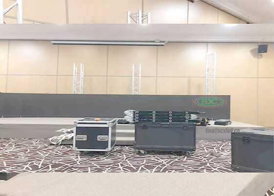 Indoor P2.5 Rental HD Display LED Full Color Escenário fundo Display LED Grande ecrã