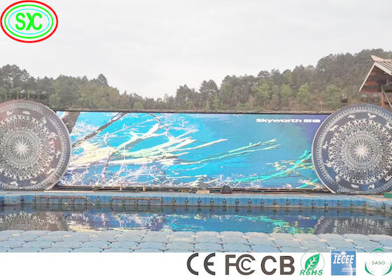RGB 6000nits SMD3535 Publicidade ao ar livre Ecrãs LED P8 LED ecrã de publicidade comercial