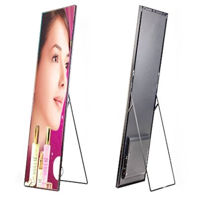 Indoor P2.5 Led Poster Tabuleiro de publicidade LED Display Screen 4G Wi-Fi USB Control Full Color