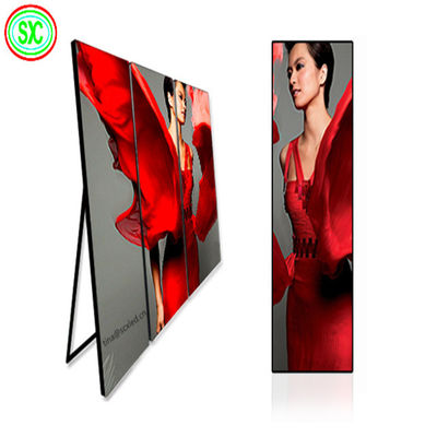 Bom preço Indoor P2.5 Led Poster Tabuleiro de publicidade LED Display Screen 4G Wi-Fi USB Control Full Color on-line