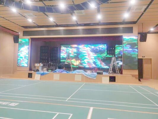 HD P4 Indoor SMD Backstage Background Rental Full Color Large LED Video Wall Display