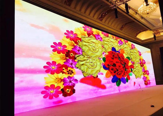 P4 Indoor SMD LED Video Wall 4mm Pixel Pitch 640x640mm Gabinete
