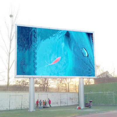 Publicidade Instalação fixa 6500cd Alto brilho P6 Exterior Full Color LED Screen