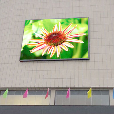 Display LED Full Color Publicitário Billboard P10 LED Exterior Para Instalação Fixa de Shopping Mall