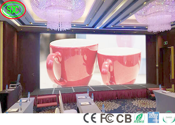 Aluguel 1200nits P3.91 Indoor Full Color LED Display 450W tela LED full color