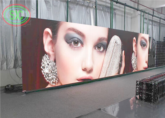1010 Tamanho da lâmpada Display LED de cores inteiras com modo de motorista 64S