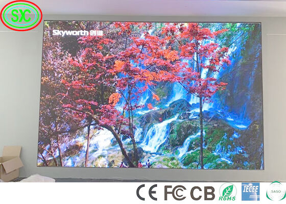 SABER SASO Indoor Full Color LED Display P2.5 Display LED 6500cd/m2 programável