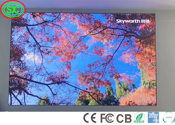 SABER SASO Indoor Full Color LED Display P2.5 Display LED 6500cd/m2 programável