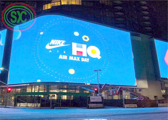 Display LED GOB Full Color com módulo LED de 320*160mm e tamanho do gabinete de 640*640mm