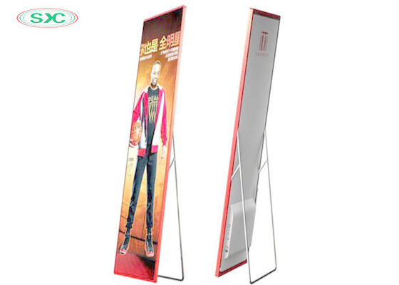 P3 Indoor Portátil LED Poster Screen Full Color com Caixa de Alumínio Die Catting