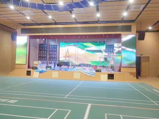 Ecrã de publicidade interior Painel de exibição de vídeo LED a cores 3.91mm Pixels Aluguel ou Reparação
